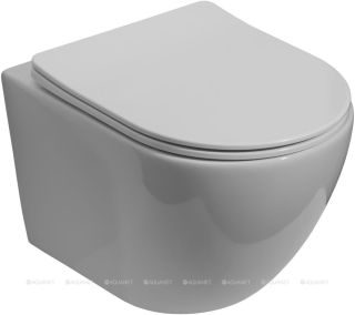 Унитаз подвесной Aquanet Rimless Cetus W Short LX-1900 249710 белый