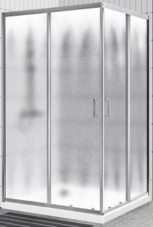 Душевой уголок BelBagno Uno-195 UNO-195-AH-2-100/80-CH-CR 100x80см хром