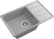 Мойка кухонная GranFest Серая Vertex V-780 L сер