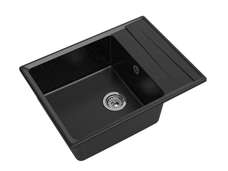 Мойка кухонная GranFest Чёрная Level LV--660 L чер