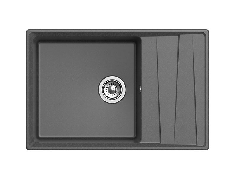 Мойка кухонная GranFest Графит Level LV--760 L граф