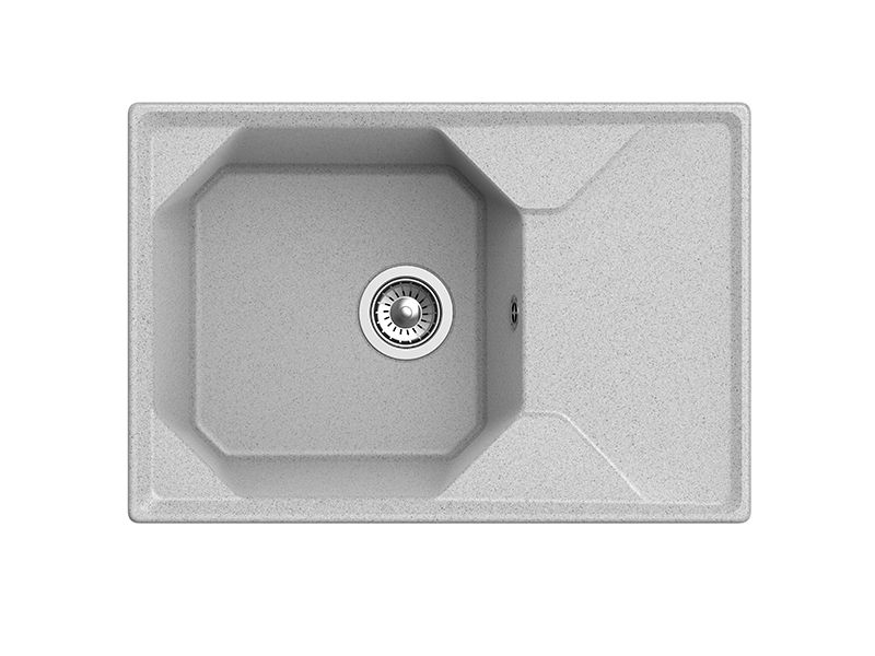 Мойка кухонная GranFest Серая Unique U--740 L сер