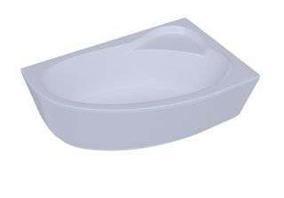 Акриловая ванна прямоугольная АКВАТЕК ФИДЖИ 170x110 см правая