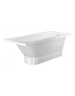 Ванна из искусственного камня Фэма Стиль Виктория на подиуме 170x70 см