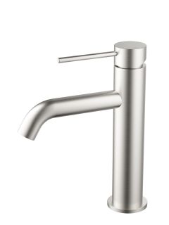 Смеситель для раковины Vincea City VBF-2C1BN, брашированный никель