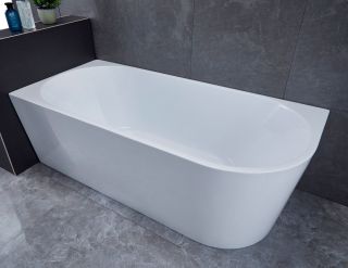 Ванна акриловая Vincea VBT-402-1500L, 1500*750*580, цвет белый, левая, щелевой перелив