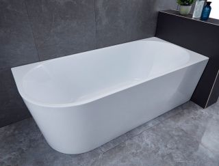 Ванна акриловая Vincea VBT-402-1500R, 1500*750*580, цвет белый, правая, щелевой перелив