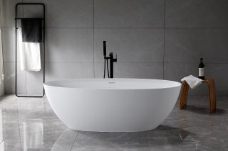 Ванна из искусственного камня Vincea VBT-4S01MW 170x76см белый матовый