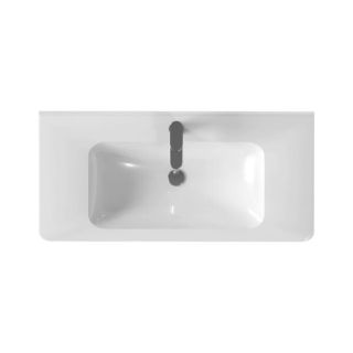 Раковина Vincea VCB-2VP100W 100 см белая