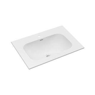 Раковина Vincea Elise VCB-4EL800MW, Corian, цвет белый матовый