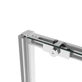 Душевая дверь Vincea Slim Soft VDS-1SS120CLBN, 1200, брашированный никель, стекло прозрачное