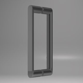 Душевая дверь Vincea Dice VDS-4D130CLGM, 1300, вороненая сталь, стекло прозрачное