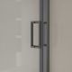 Душевая дверь Vincea City VDS-5CT120CLGM, 1200, вороненая сталь, стекло прозрачное