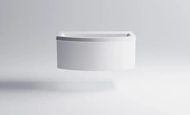 Тумба с раковиной Astra-Form Венеция 2.0 3100001+04010019 100 см белый матовый