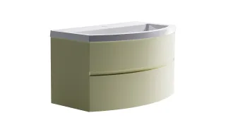 Тумба с раковиной Astra-Form Венеция 2.0 03100004ral1013+04010022 80 см бежевый матовый