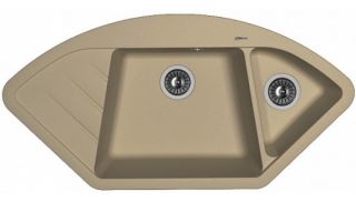 Кухонная мойка Florentina Веста капучино