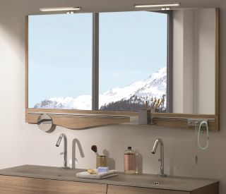 Зеркало  Jacob Delafon Sherwood EB1838RU-P13 120 см состаренный дуб