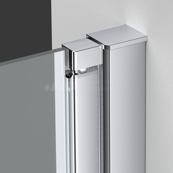 Душевая дверь в нишу Vincea Alpha VDP-3AL600CL 60 см, стекло прозрачное, хром