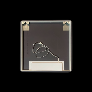 Зеркало Vincea LED VLM-3BE7007-2 700х700 c сенсорным выключателем и диммером, антизапотевание