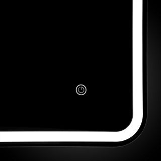 Зеркало Vincea LED VLM-3VC900 900×700 c сенсорным выключателем и диммером