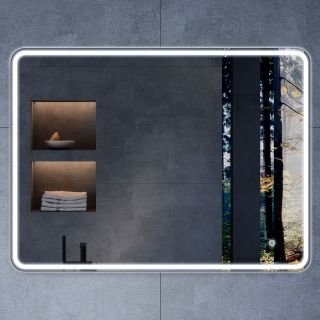 Зеркало Vincea LED VLM-3VC900 900×700 c сенсорным выключателем и диммером