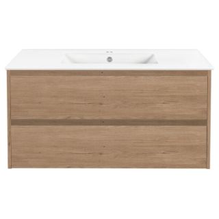 Тумба под раковину Vincea Gio VMC-2G100NO 100 см