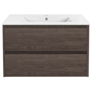 Тумба под раковину Vincea Gio VMC-2G800RO 80 см