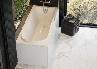 Акриловая ванна VagnerPlast Penelope VPBA177PEN2E-04 170x70см белый