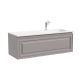 Тумба подвесная под раковину Sancos Very VR120RSM правая 120 см Doha Soft