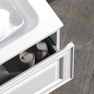 Подвесная тумба под раковину Sancos Very VR120W 120см Bianco