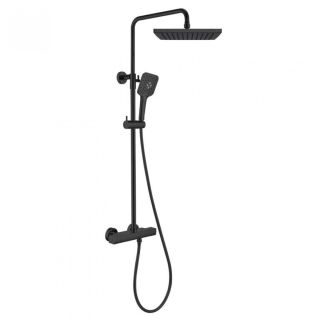 Душевая система Vincea Next VSFS-1N0TMB термостатическая черный