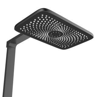 Душевая стойка Vincea Inspire VSFS-3I13TGM с термостатом воронёная сталь