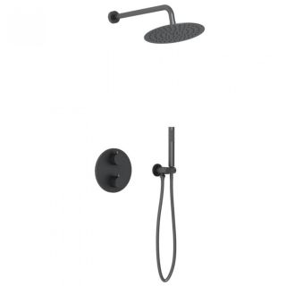 Душевой комплект Vincea VSFW-101TMB термостатическая черный