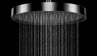 Душевой комплект Vincea Inspire VSFW-3I21MT2RGM встраиваемый, термостатический, двухрежимный, вороненая сталь