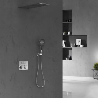 Душевой комплект Vincea Futura VSFW-401TCH с термостатом трехрежимный хром