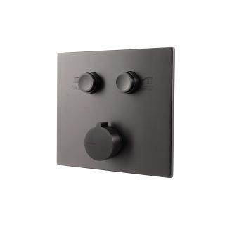 Душевой комплект Vincea VSFW-4I211GM встраиваемый, двухрежимный, вороненая сталь