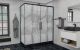 Душевой уголок AvaCan FB2 170-190 + SB80 MT чёрный