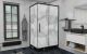 Душевой уголок AvaCan FB 120-140 + SB 90 MT чёрный