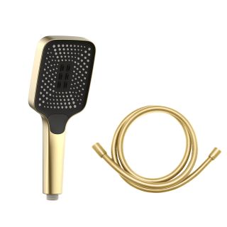 Ручной душ с шлангом Vincea VSHN-41HBG брашированное золотоVSHN-41HBG
