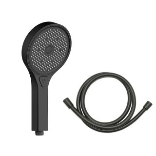 Ручной душ с шлангом Vincea VSHN-42HMB черный