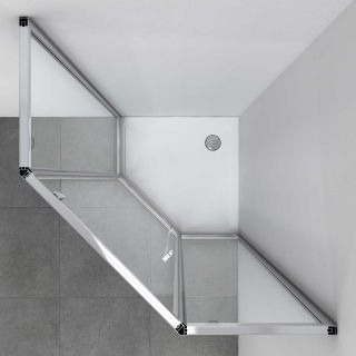 Душевой уголок Vincea Penta VSP-3P100CLB 100x100 см