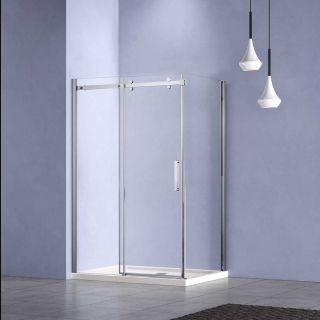 Душевой уголок Vincea Como-N VSR-4CN8014CL, 1400*800, хром, стекло прозрачное