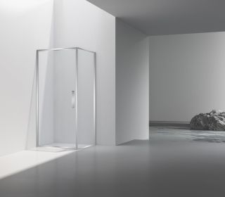 Душевой уголок Vincea Slim 8mm VSR-4SLP9090CL, 900*900, хром, стекло прозрачное