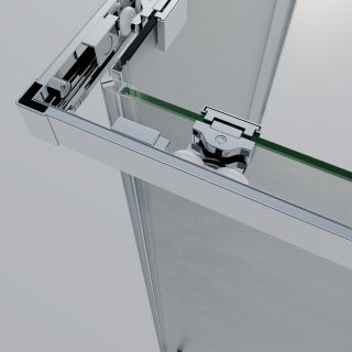 Душевой уголок Vincea Rapid-N VSS-3RN1011E10MT, (900-1000)x(1000-1100), хром, стекло текстурное