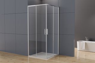 Душевой уголок Vincea Rapid-N VSS-3RN9011E10CL, (800-900)x(1000-1100), хром, стекло прозрачное