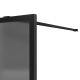 Душевая перегородка Vincea Walk-In HP Art VSW-1HP900GFB, 900*2000, черный матовый, стекло матовое тонированное