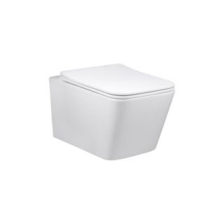 Унитаз подвесной Vincea Q-Line VT1-12 белый безободковый ультратонкое soft-close сиденье