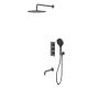 Душевой комплект термостатический WHITECROSS Y YSET11TOPGM оружейная сталь