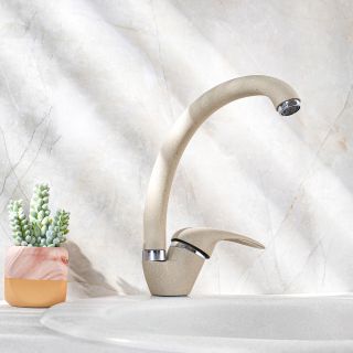 Смеситель для кухни РМС SL135BG-011F бежевый