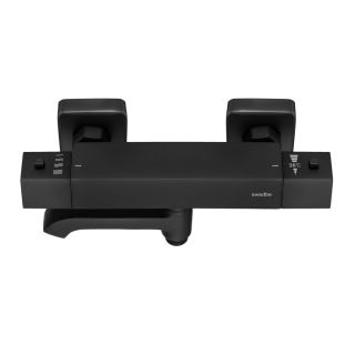 Смеситель для ванны Swedbe Mercury 9062B термостатический чёрный